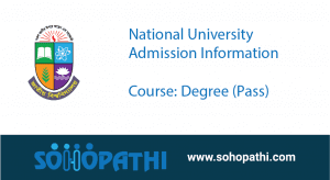 National University Admission Degree