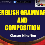 Enlish Grammer and Composition English Class 9 10