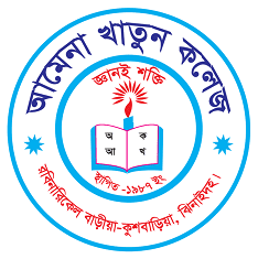 Amena Khatun College logo