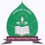 Jaintapur Tayob Ali Degree College logo