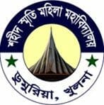 Shahid Smriti Mohila College logo